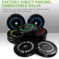 Olympic Bumper Plates Set, 2" Weight Plates for Strength Training & Weightlifting, Paris or Set or Set with Barbell, Multiple Options