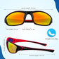 Frienda 6 Pack Polarized Sport Sunglasses for Men Multipack Fit over Glasses Pack Lot Set Men's Sport Fishing Eyeglasses