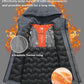Men's Winter Jacket Waterproof Ski Snow Coat Windproof Snowboard Hooded Raincoats with Warm Graphene lining