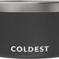Coldest Dog Bowl - Anti Rust Metal, Non Slip, 3 Layers Insulated Stainless Steel Dog Bowls - Spill Proof & Heavy Duty - Water Bowl for Dogs, Cats & Pets, Dish Washer Safe (200 oz, Stealth Black)