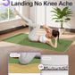 YOTTOY Yoga Mat,Non-Slip Hot Yoga Mat with Anti-Tear Design and Friendly Natural Rubber Mat with Strap and Bag