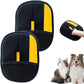 2 PCS Electrostatic Gloves Pet Hair Removal, 2025 New Upgrade Pet Hair Remover Glove Washable Reusable Dogs Cats Hair Gloves Animal Fur Removal Tool for Clothes Furniture Carpet Curtain Bed Sheets