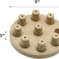 Outward Hound by Nina Ottosson Dog Smart Treat Puzzle Enrichment Toy, Level 1 Beginner, Tan, Composite