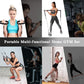 Pilates Bar Kit with Resistance Bands,Pilates Bar with Stackable Bands Workout Equipment for Legs,Hip,Waist and Arm,Exercise Fitness Equipment for Women & Men Home Gym Yoga Pilates