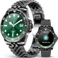 2025 DA GPT Smart Watch for Men with Bluetooth Call, Heart Rate, Blood Pressure, SpO2, Sleep Monitor, 107 Sports Modes, Waterproof Round Watch, 1.19-inch AMOLED Display, Compatible Android and iOS