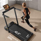 Smart Treadmill with 9% Auto Incline, Hiking and Running Walking Pad Treadmills for Home Office, Treadmill with UREVO APP, AI Powered Music Course, HIIT Programs Synced to Scenic Route, One-Click Mute