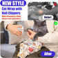 XANGNIER Cat Grooming Wrap with Cat Nail Clippers -Self-Adhesive Cat Swaddle for Nail Clipping, Anti-Scratch & Anti-Escape Cat Restraint for Calm, Safe & Easy Nail Trimming
