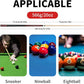 LOTKEY Pool Cue Set of 4-58 Inch 18~21 oz Canadian Maple Professional Billiard Cue Sticks, Pool Cue Stick with Extra 2 Pool Chalks, Pool Sticks for Adults, Durable, for Billiard Players