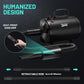 Dog Dryer High Velocity Dog Hair Dryer with 4 Nozzles 5.2HP/3800W (Professional Super Cyclone), Stepless Adjustable Speed Temperature Dogs Grooming Blow Dryer with Heater for Pets Hair Dryer, Black