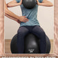 Yoga Ball for Exercise, Pilates Set, 4 Sizes Fitness Ball for Workout, Birthing, Pregnancy, Physical Therapy- Pump Included