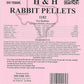 All Natural Rabbit Feed for Shine and Growth Freshly Milled: Non-GMO, Soy Free, Corn Free, with Organic Fertrell Vitamins and Minerals (20lb)