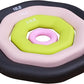 Leikefitness Weight Ring 2-in-1 Kettlebell & Dumbbell, cast Iron+PVC Coating, Yoga Exercise, Aerobics, Core Training, 4 in a Set (0.33LB + 5.5LB + 7.5LB + 10LB)