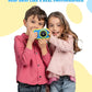 Kids Camera, 48MP 1080P Digital Camera for Kids with 3.5 Inch Big Screen, 10X Zoom, Selfie & Video, 32GB SD Card, 1200mAh Battery, Christmas Birthday Gifts for Boys Girls Ages 3-12 (Blue)