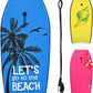 Goplus 41''/37''/33'' Lightweight Body Board for Beach, Surf Board with EPS Core, XPE Deck, HDPE Slick Bottom, Wrist Leash, Bodyboard for Kids Adults Surfing