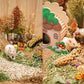 Natural Hamster Bedding - Flowers, Herbs, Sprays, Treat Cereal Grain for Cage Habitat Enclosure Decor - Hamster Chews for Dwarf Syrian Gerbils, Mice, Rat Forage - Pet Accessories