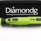 Diamondg Cordless Dog Nail Grinder with Quiet Sound & LED Tip for Large & Small Dogs, 4hrs. Runtime - Electric Dog Nail Trimmer, Heavy Duty Rotary Tool Alternative to Toenail Clippers & Filers