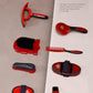 11PCS Horse Grooming Kit Curry Comb Sweat Scraper Horse Bathing Supplies Grooming Tools with Storage Bag Shadowberry