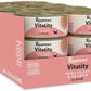 Applaws Vitality Wet Cat Food in Broth, Natural Canned Cat Food, Wet Food for Cats with Added Vitamins and Minerals, Grain and Carrageenan Free, Tuna Fillet & Salmon in Broth (24 Count, 5.5oz Cans)