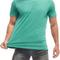 VEIISAR Premium V Neck T Shirts for Men - Modern Fitted Tees Vneck Undershirts