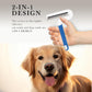Flea Comb, TailGurus Effective Flea Comb for Cats & Dogs - Shedding Brush for All Pets - Long Hair Friendly - Durable - Versatile & Safe - Durable, Safe & Versatile - Portable, Pet-Friendly(TG2042)