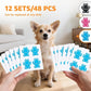 Loobani Paw Pads for Dogs Traction: Anti Slip Dog Paw Grippers for Senior Dogs Walking on Hardwood Slippery Floors - Dog Paw Protector Stickers for Prevent Licking & Wound Care, Easy Using
