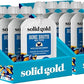Solid Gold Bone Broth Cat Food Topper - Limited Ingredient Lickable Cat Broth Pouches w/Chicken Protein Shreds & Collagen for Hydration & Gut Support - Easy to Serve Gravy for Cats Meal Topper - 12ct