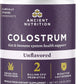 Ancient Nutrition Colostrum Superfood Powder, Grass Fed Bovine Colostrum, Supports Healthy Gut Microbiome and Immune System, Clinically Studied Lactoferrin & Probiotics, Unflavored, 60 Servings