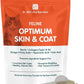 Dr. Bill’s Feline Optimum Skin & Coat – Fish Oil Omega-3 Fatty Acids for Cats Healthy Fur | Reduce Shedding and Hairballs with Biotin, Type I & III Marine Collagen, Hyaluronic Acid, & Folic Acid