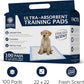 American Kennel Club Scented Puppy Training Pads with Ultra Absorbent Quick Dry Gel – 22 x 22 Pee Pads for Dogs - Fresh Scented - Pack of 100