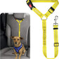 BWOGUE Pet Dog Cat Seat Belts, Car Headrest Restraint Adjustable Safety Leads Vehicle Seatbelt Harness (1 Pack)