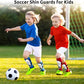 Shin Guards Soccer Youth Kids - Shin Guard for Boys Girls Teenagers Toddler 2-18 Years Old - Football Shin Pads Protection Equipment with Adjustable Straps