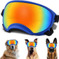 Winproof Large Dog Sunglasses with Adjustable Strap, UV Protection, Soft Goggles for Medium-Large Dogs