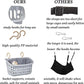 JWShang Rat Hammock for Cage, Chew Proof Hanging Basket Bed with Sturdy Hooks, Pet Cage Accessories, Safe Cozy Small Animal Rodent Hammock for Sugar Glider Mice Snuggling Sleeping