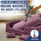 Luxury Dog Bed Chesterfield – Handcrafted Velvet Throne for Dogs | Joint Support, Calming & Temp-Regulating Comfort | Durable 5+ Years, Anti-Claw, Washable 100+ Times – XL, Purple
