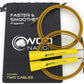 WOD Nation Adjustable Speed Jump Rope For Men, Women & Children - Blazing Fast Fitness Skipping Rope Perfect for Boxing, MMA, Endurance