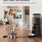 AI Cat Feeder with Dual Cameras (1 Adjustable), 2K HD Night Vision, 5G/2.4G WiFi, 6L Automatic Pet Feeder with APP Control, Laser Interactive Toy, Two-Way Audio & Scheduled Feeding