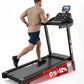 Treadmills for Home, Folding Treadmill with Auto Incline, 300 LBS Capacity, 8MPH or 10MPH Max Speed, Double Deck Shock-Absorbing Running Machine with Bluetooth, App, 64 Programs, Pulse Monitor