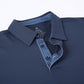 Alex Vando Mens Golf Shirt Moisture Wicking Quick-Dry Solid Short Sleeve Polo Shirts for Men