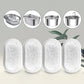 Cat Water Fountain Filters for 108/3.2L& 67oz/2L Stainless Steel Pet Water Dispenser Fountain Filters,8/12/16 Cat Fountain Filter Replacement with 8/12/16 Sponges (24 Filters& 24 Sponges)