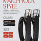 HORZE Genuine Leather English Riding Stirrup Leathers Pair | Adult Sizes