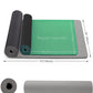 Heathyoga Eco Friendly Non Slip Yoga Mat, Body Alignment System, SGS Certified TPE Material - Textured Non Slip Surface and Optimal Cushioning,72"x 26" Thickness 1/4"
