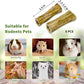 Fhiny Rabbit Chew Toys, 6 PCS 3.9" Natural Papaya Wood Chew Sticks Guinea Pig Treats for Dental Care Bunny Treats for Rabbits Small Pet Molar Snacks for Bunny Guinea Pig Chinchilla Hamster Gerbil