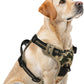 PUPTECK No Pull Dog Harness for Large, Adjustable Reflective Dog Harness with Handle Easy Control, Comfortable Soft Padded Pet Vest Harness for Large Dogs, Camouflage L