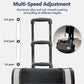 Dog Travel Bag with Removable Rolling Wheels, Airline Approved Pet Carrier, Foldable Cat Bag with Breathable Mesh, Pet Stroller(Black)