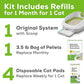 Purina Tidy Cats Non Clumping Litter System, Breeze XL All-in-One Odor Control & Easy Clean Multi Cat Box - 18 lb. Box