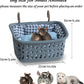 JWShang Rat Hammock for Cage, Chew Proof Hanging Basket Bed with Sturdy Hooks, Pet Cage Accessories, Safe Cozy Small Animal Rodent Hammock for Sugar Glider Mice Snuggling Sleeping