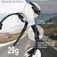 Polarized Sports Sunglasses for Men Women,UV400 Protection Sunglass for Running Cycling Fishing Hiking TR90