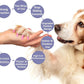 Nail Grippers for Dogs - Dog Anti Slip, Toe Grippers for Senior Dogs, Stop Sliding on Hardfloor, Two Ways of Use, Dog Paw Protector, Increase Traction, Reduce Pain & Struggle (45PCS/Pack)