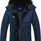 MOERDENG Women's Waterproof Ski Jacket Warm Winter Coat Outdoor Windbreaker Hiking Snowboarding Jacket