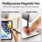 Magnetic Fidget Pen Toys - Multifunctional Writing Novel Pen for Friends, Kids, Boys, Girls, Teens 8+, Office Teacher Birthday Party Gifts, Stress & Anxiety Relief(Black)